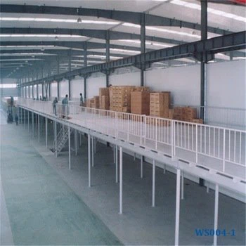 Warehouse Industrial Multi {- Level Steel Platform Rack